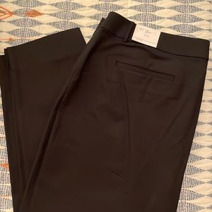 LOFT 22 NWT Riviera Pants in black